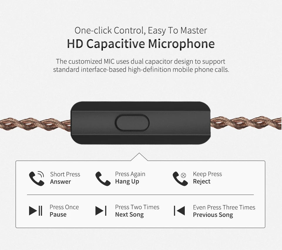 KZ ZS10 Pro 4ba + 1dd Hybrid Metal headphones 10-driver high-fidelity bass motion monitor headphones with canc